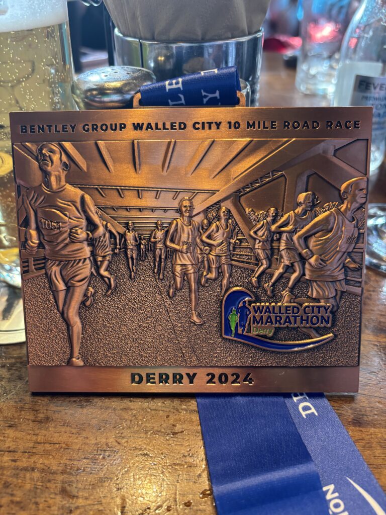 Derry 10 Miler Medal